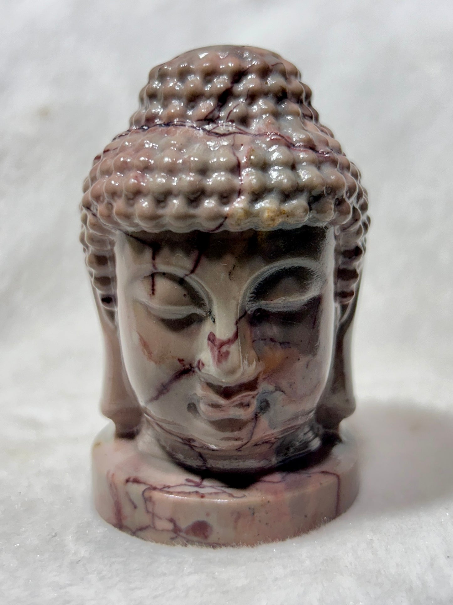 Picture jasper buddha head