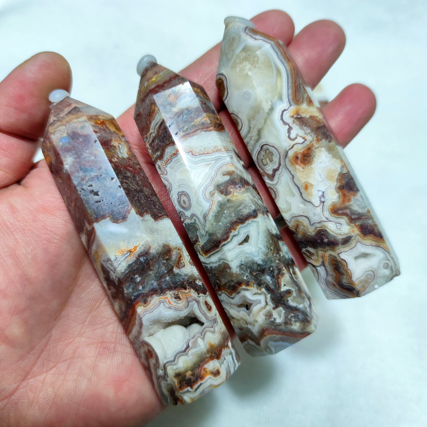 Mexican agate towers